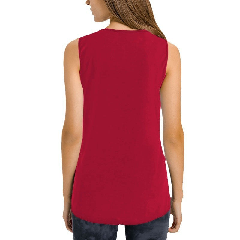 Dames Coupe décontractée Haut tunique sans manches Chic und Stil