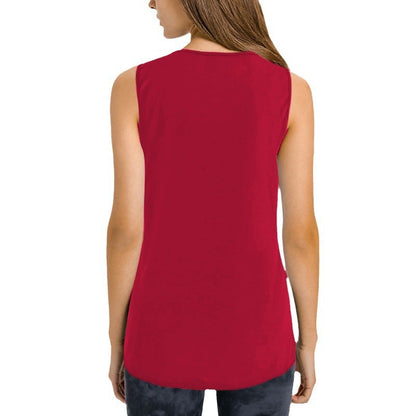 Dames Coupe décontractée Haut tunique sans manches Chic und Stil