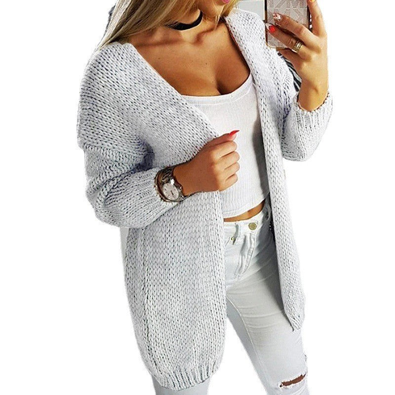 Cardigan en tricot décontracté pour femmes avec un matériau doux et une coupe décontractée Chic und Stil