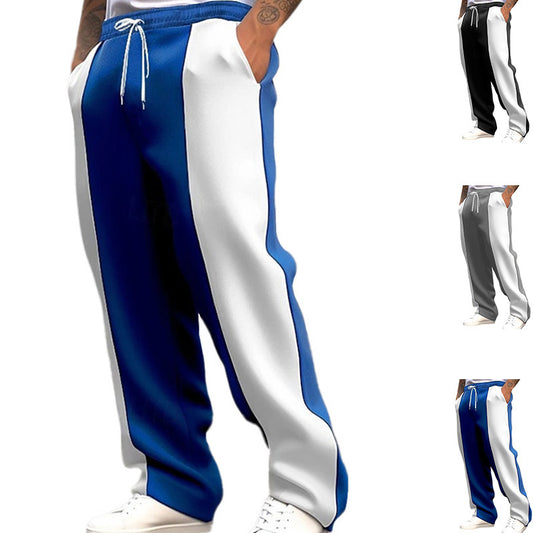 Men's sporty training pants with contrasting details Chic and Style