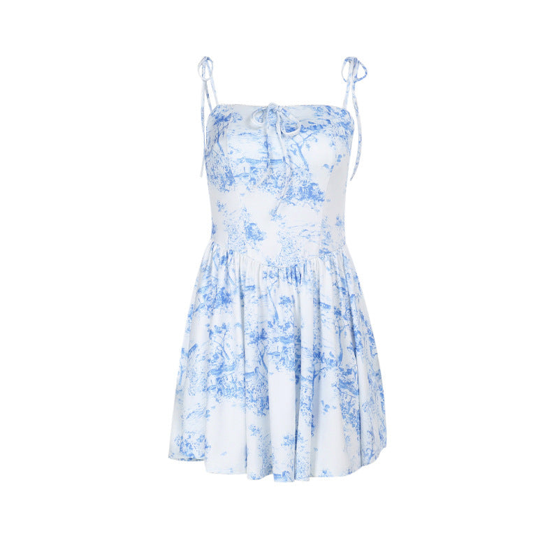 Robe Fit and Flare Chic und Stil à motif floral pour femmes