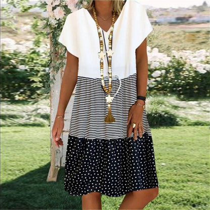 Robe maxi d'été décontractée pour femmes Chic und Stil