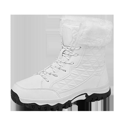 Bottes de randonnée d'hiver pour femmes avec doublure en polaire chaude et semelle antidérapante Chic und Stil
