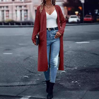 Dames Cardigan long Chic und Stil