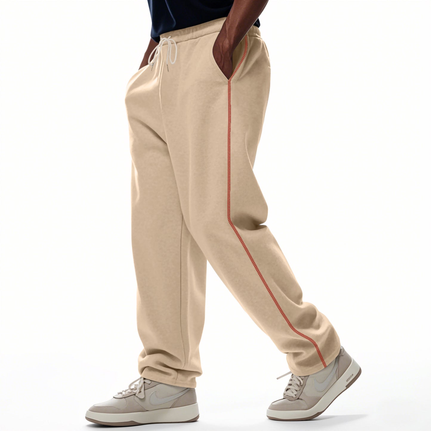 Casual pants for men with a comfortable belt Chic and Style