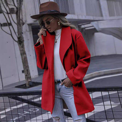 Dames Élégante Veste Oversize Chic und Stil