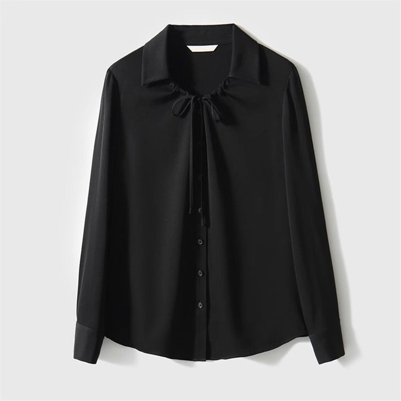Blouse Élégante à Nœud pour Femmes Chic und Stil