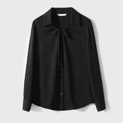 Blouse Élégante à Nœud pour Femmes Chic und Stil