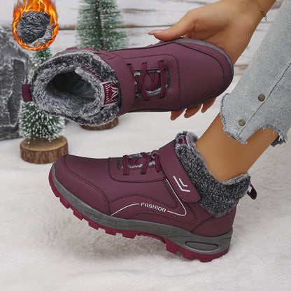 Bottes d'hiver pour femmes avec doublure chaude et semelle antidérapante Chic und Stil