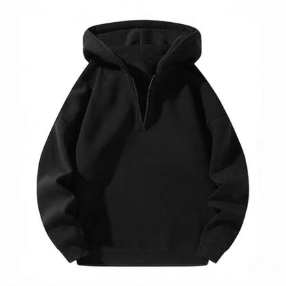 Dame Zip-Hoodie avec col montant et poches latérales Chic und Stil
