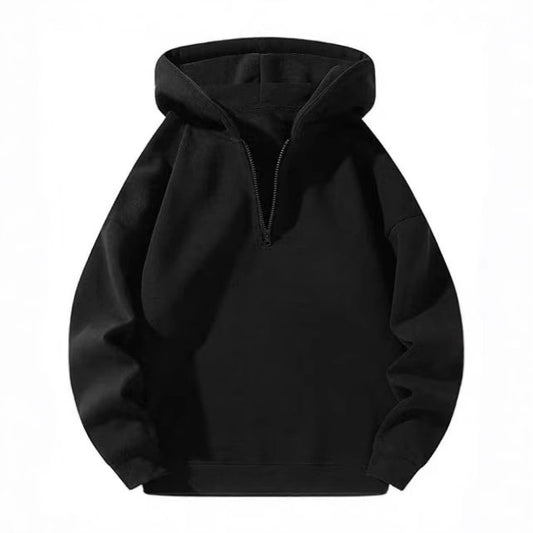 Dame Zip-Hoodie avec col montant et poches latérales Chic und Stil