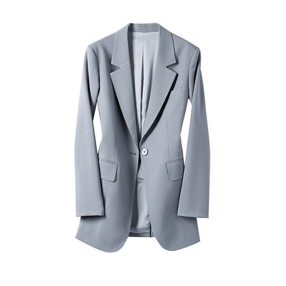 Veste ajustée pour femmes et ensemble de pantalon large Chic und Stil