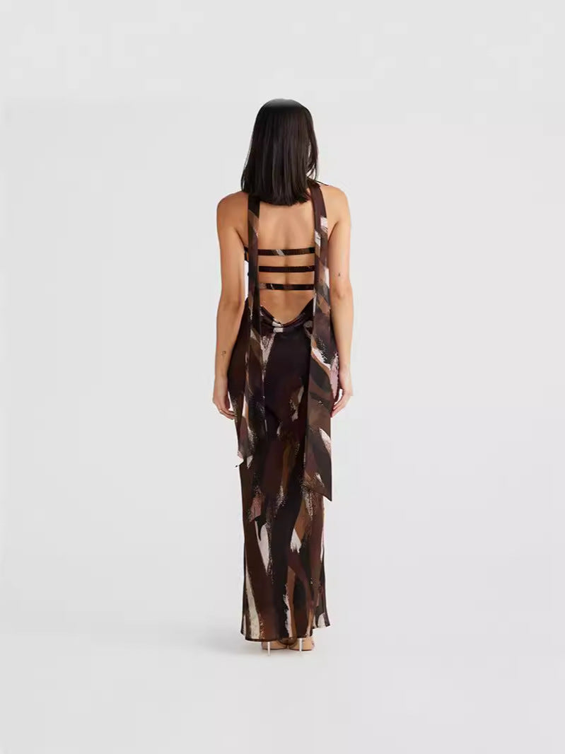 Dames Robe de soirée élégante et ajustée sans bretelles Design Chic und Stil