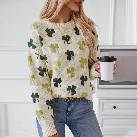 Pull femme à motifs Chic und Stil