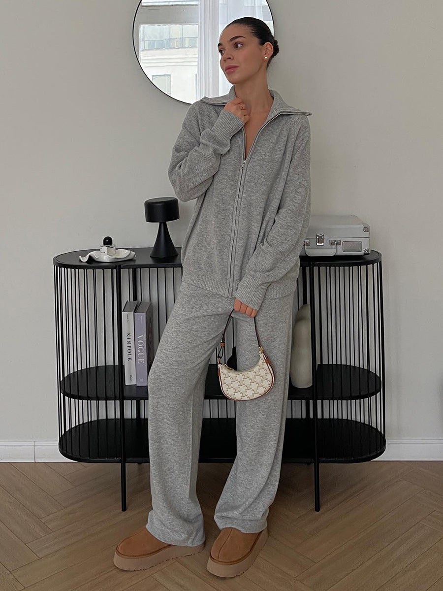 Dames ensemble en polar confortable Chic und Stil