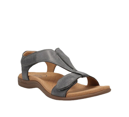 Sandales de loisirs pour femmes avec des sangles réglables et un coussin de pied ergonomique Chic und Stil