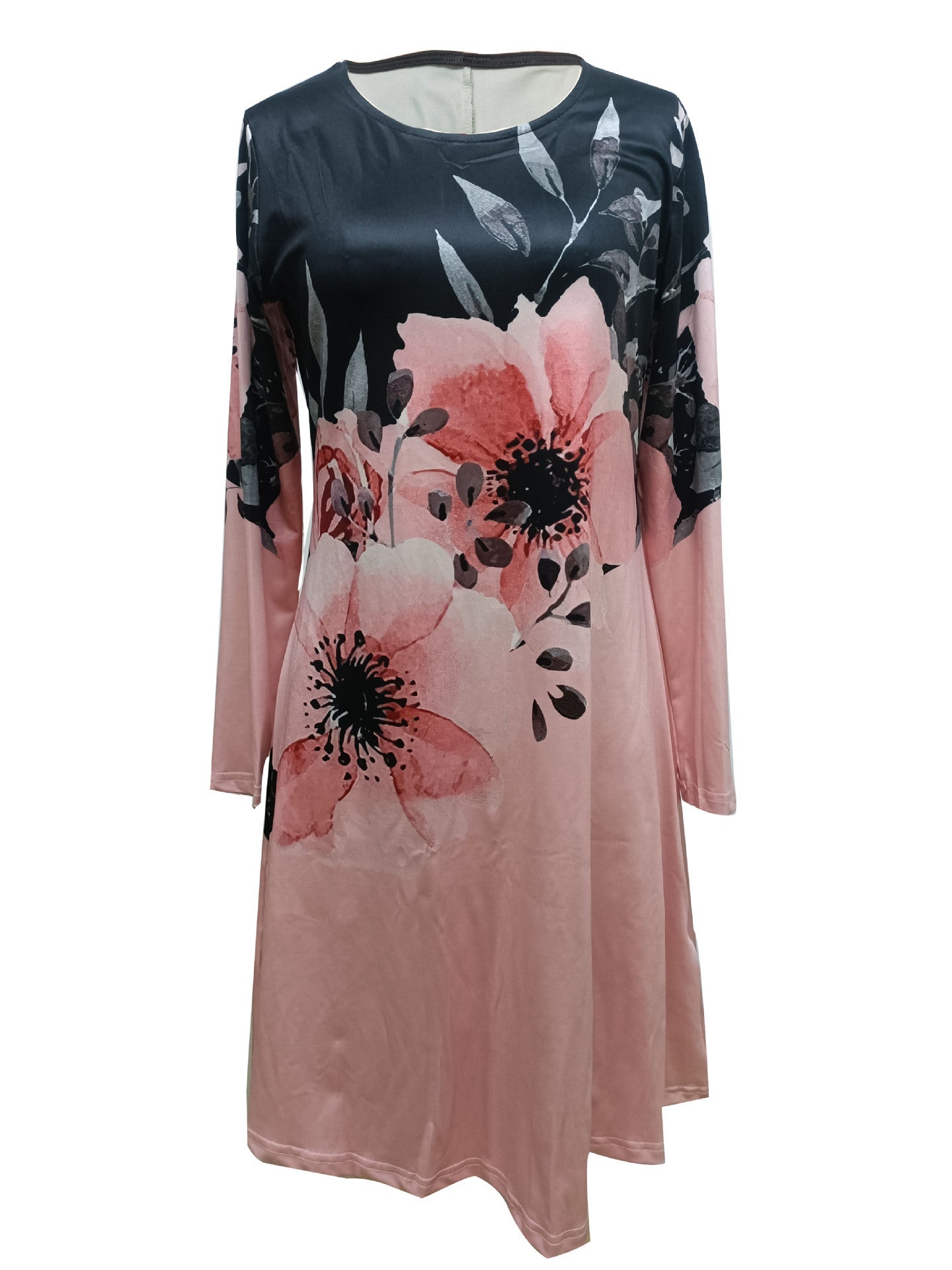 Robe A-ligne pour femmes avec un délicat motif floral Chic und Stil