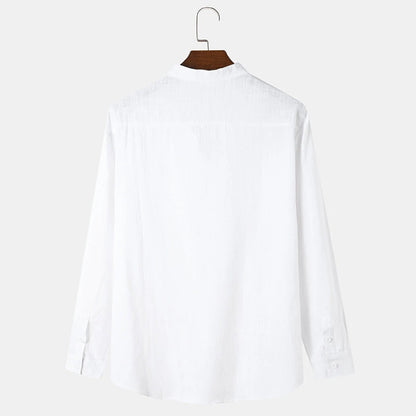 Blouse en lin décontractée pour femmes Chic und Stil