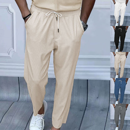 Comfortable men's lounge pants with side pockets Chic and Style