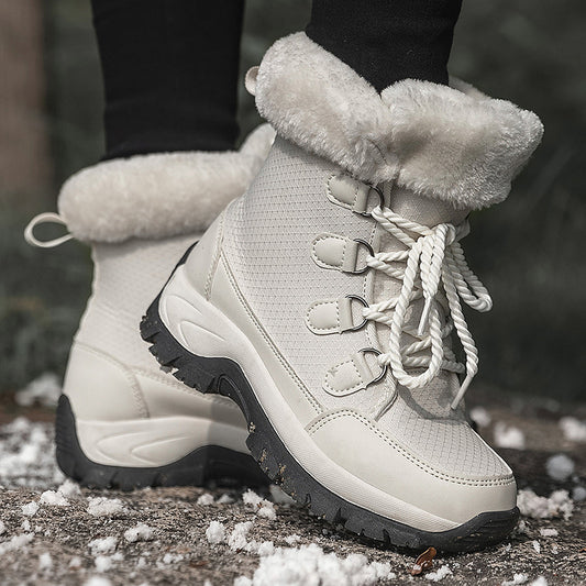 Bottes d'hiver pour femmes avec isolation de haute qualité et semelle antidérapante Chic und Stil