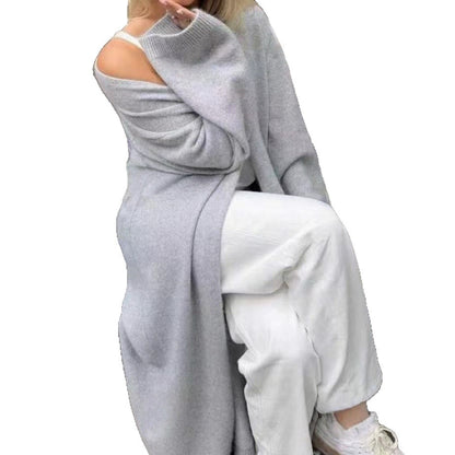 Dames décontracté oversize cardigan Chic und Stil