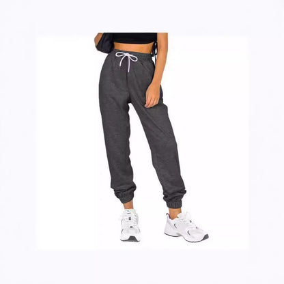Pantalon d'entraînement pour femme avec taille élastique et coupe décontractée Chic und Stil