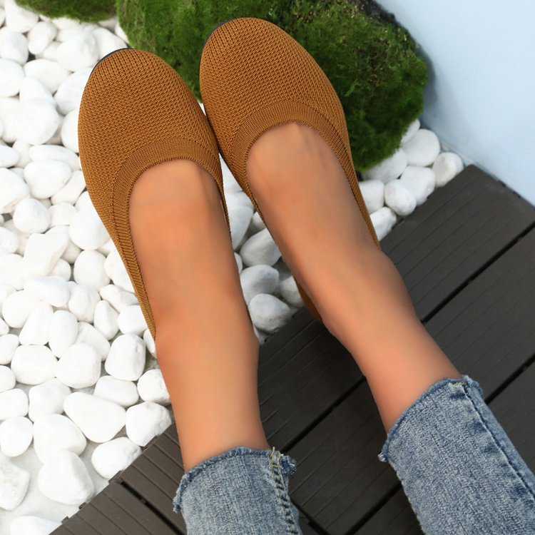 Women Comfortable Slip-On Ballet Flats Chic und Stil