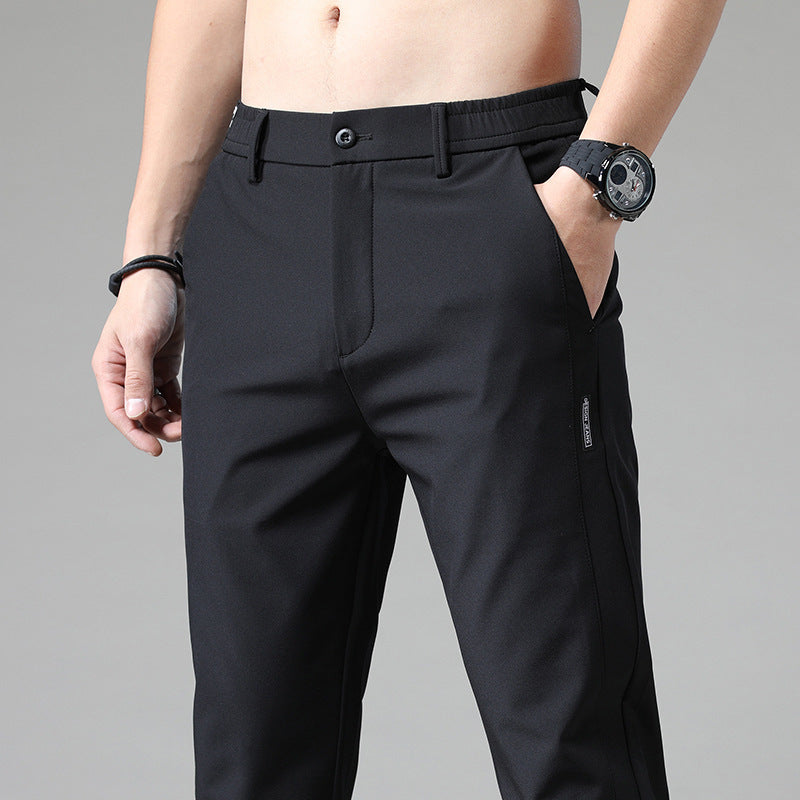 Functional sports pants for men with side zip pockets Chic and Style