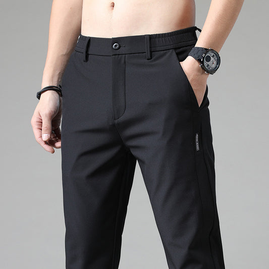 Functional sports pants for men with side zip pockets Chic and Style