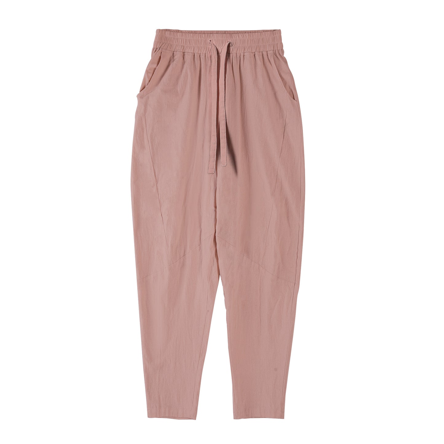 Light casual pants for men with elastic waist and practical side pockets Chic and Style