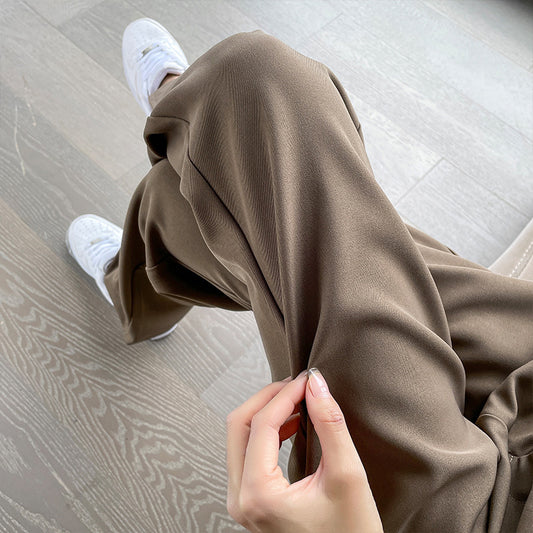 Pantalons larges taille haute pour femmes Chic und Stil 1750846289