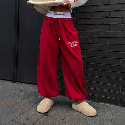 Women Comfortable Lounge Pants with Loose Fit and Elastic Waist Chic and Style