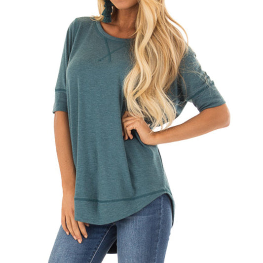 T-shirt pour femmes avec un motif léopard moderne et une coupe ample Chic und Stil