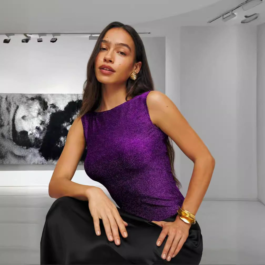 Dames Haut glamour avec un excellent ajustement Chic und Stil