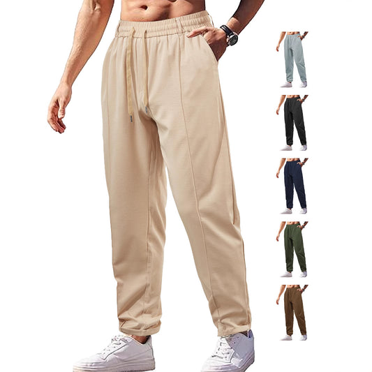 Functional leisure pants for men with elastic waist and practical side pockets Chic and Style
