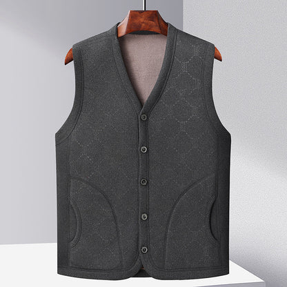 Dames Gilet en Tricot Modèle avec Boutons Chic und Stil