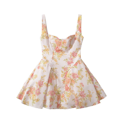 Robe d'été pour femmes avec une élégante coupe en A Chic und Stil