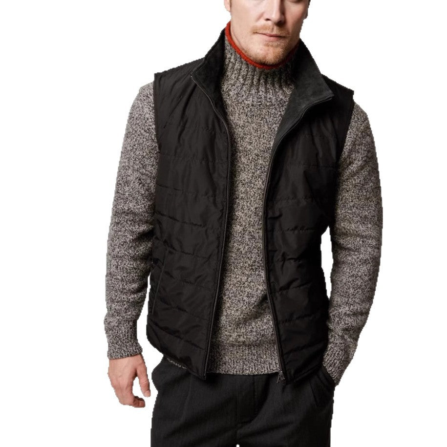 Heated vests for men with high collar Chic and Style