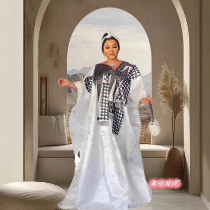 Dames Élégante tunique ethnique avec manches élargies et motifs uniques Chic und Stil