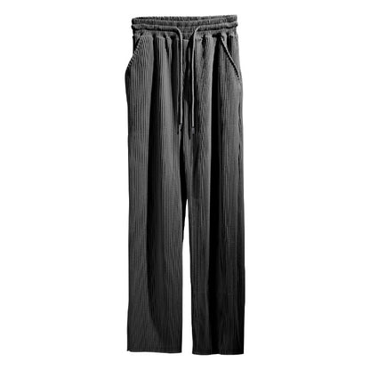 Ladies High Quality Chic Pleated Pants