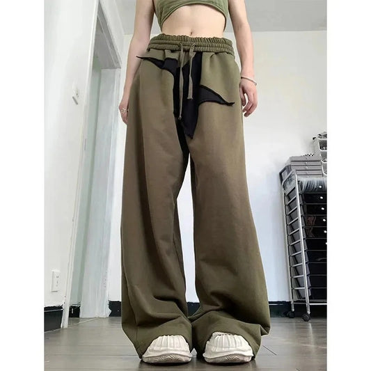 Women Comfortable Loose Jogging Pants with Elastic Waist and Practical Pockets Chic and Style