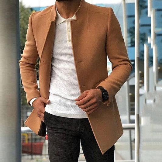 Blazer élégant pour homme avec une coupe moderne et des détails minimalistes Chic und Stil