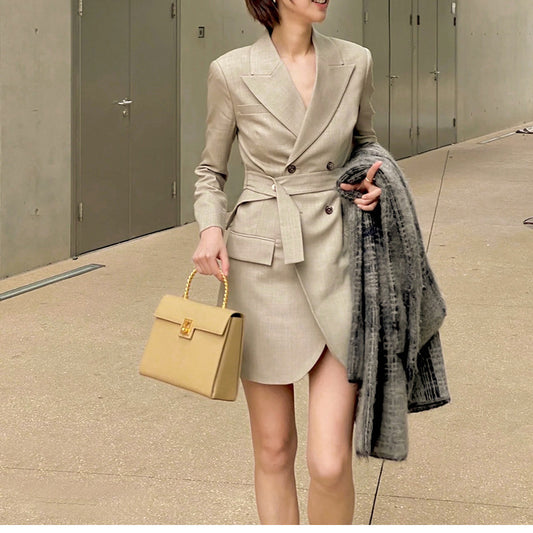 Robe blazer ajustée pour femme Chic und Stil