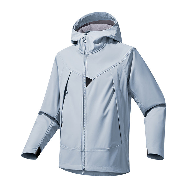 Functional jacket for women with waterproof properties and adjustable hood Chic and Style