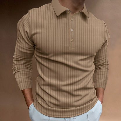 Men's Long Sleeve Polo Chic and Style