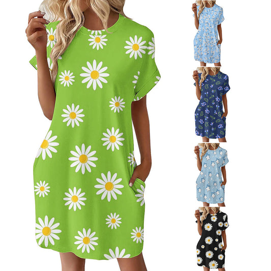 Robe Shift à Imprimé Floral pour Femmes Chic und Stil