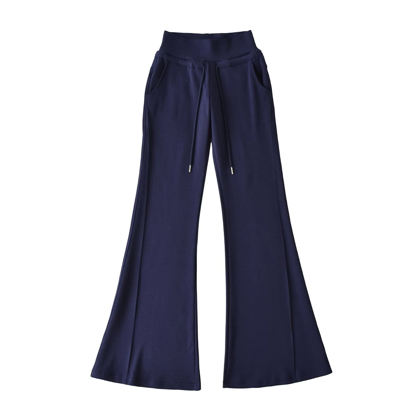 Women’s flared lounge pants with a high waist and practical side pockets Chic and Style
