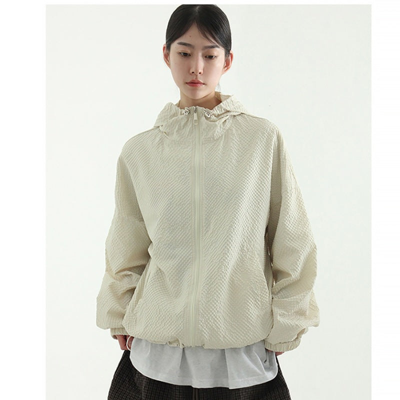 Veste coupe-vent respirante pour femmes avec poignets élastiques Chic & Stil