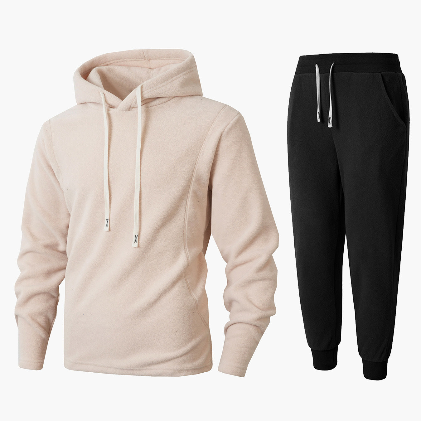 Chic and Stylish Women's Cozy Fleece Hoodie and Jogging Pants Set