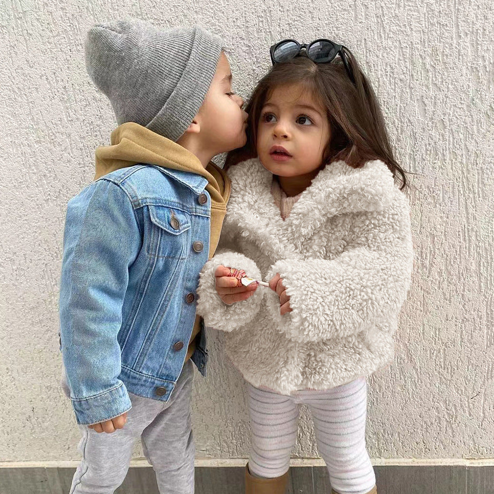 Ladies Plush Oversized Pullover Chic and Style